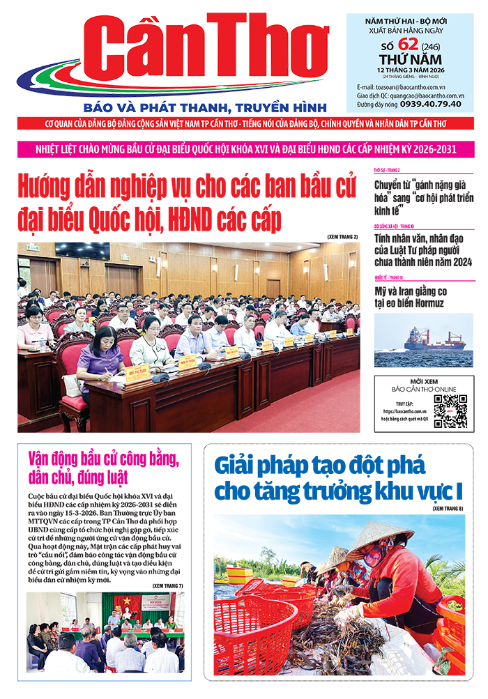 Số 62, Thứ Năm (12/03/2026)