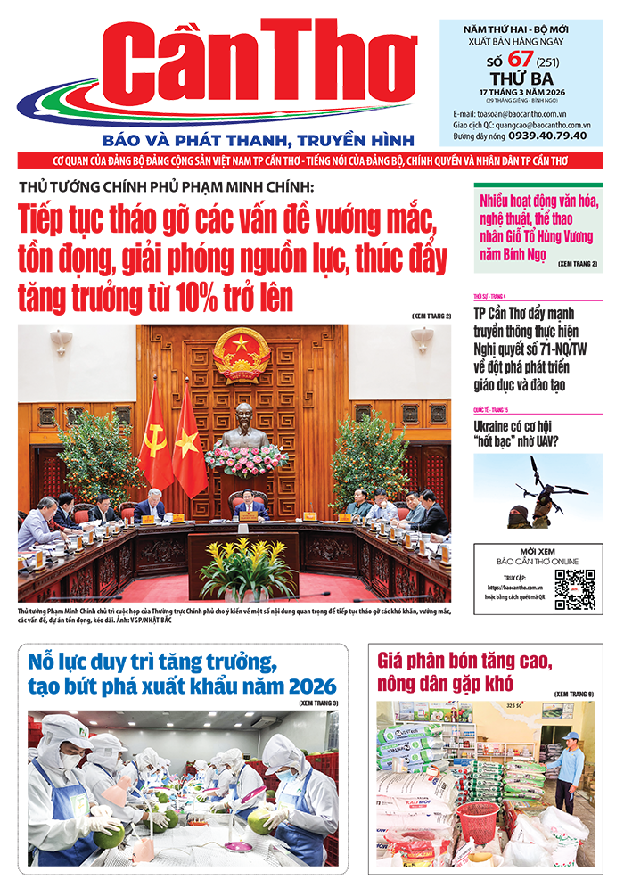 Số 67, Thứ Ba (17/03/2026)