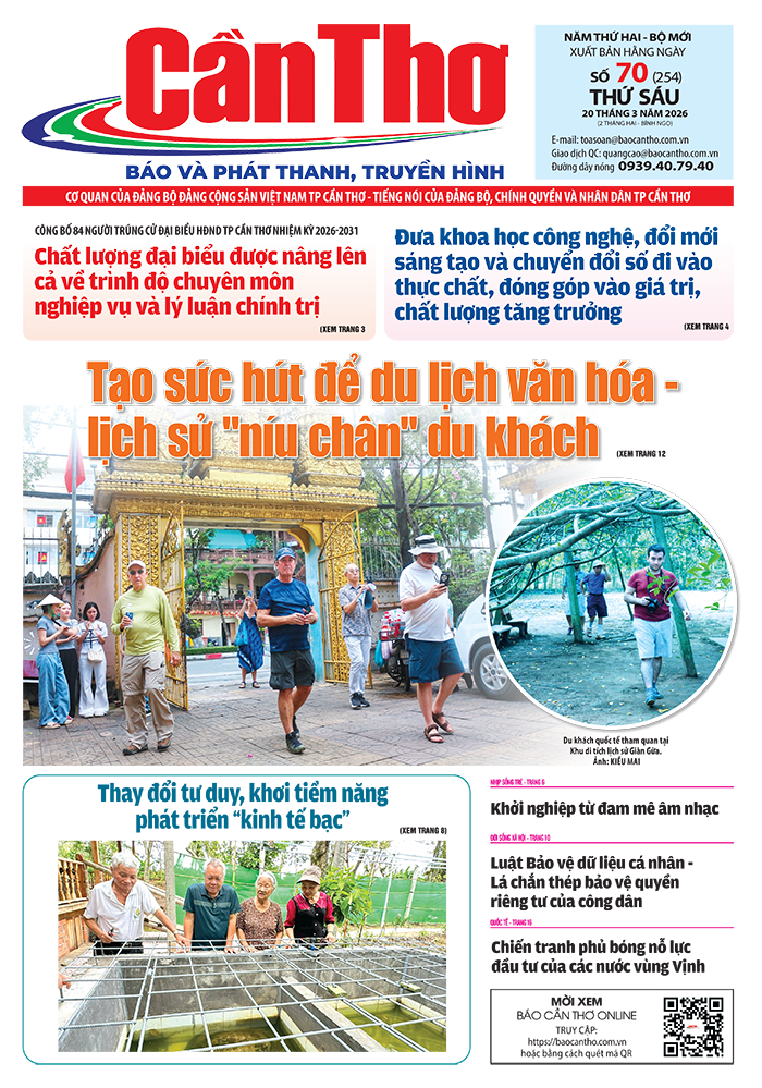 Số 70, Thứ Sáu (20/03/2026)