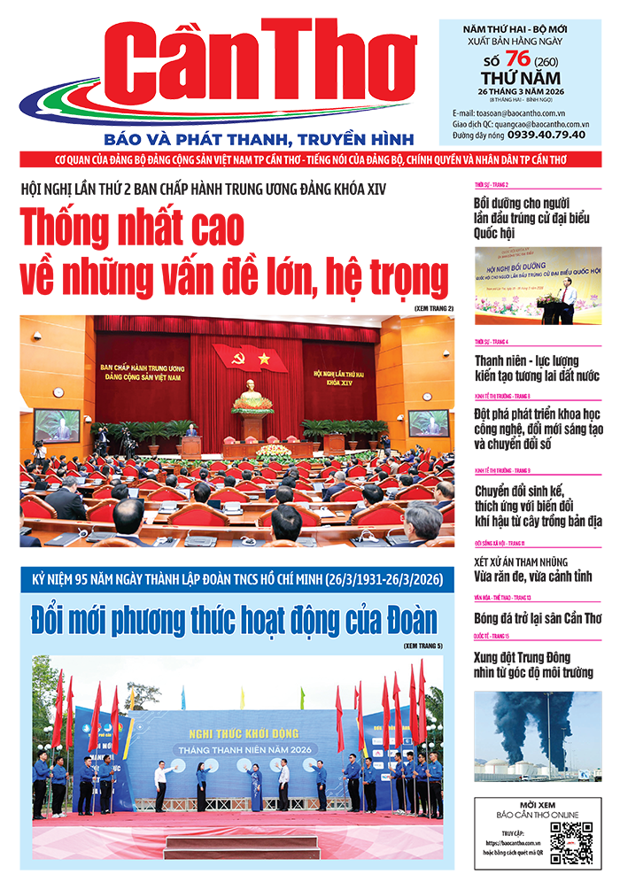 Số 76, Thứ Năm (26/03/2026)