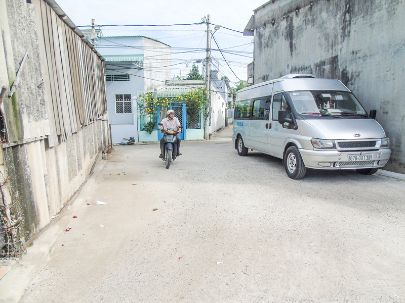 Hẻm thông thoáng - giao thông thuận lợi