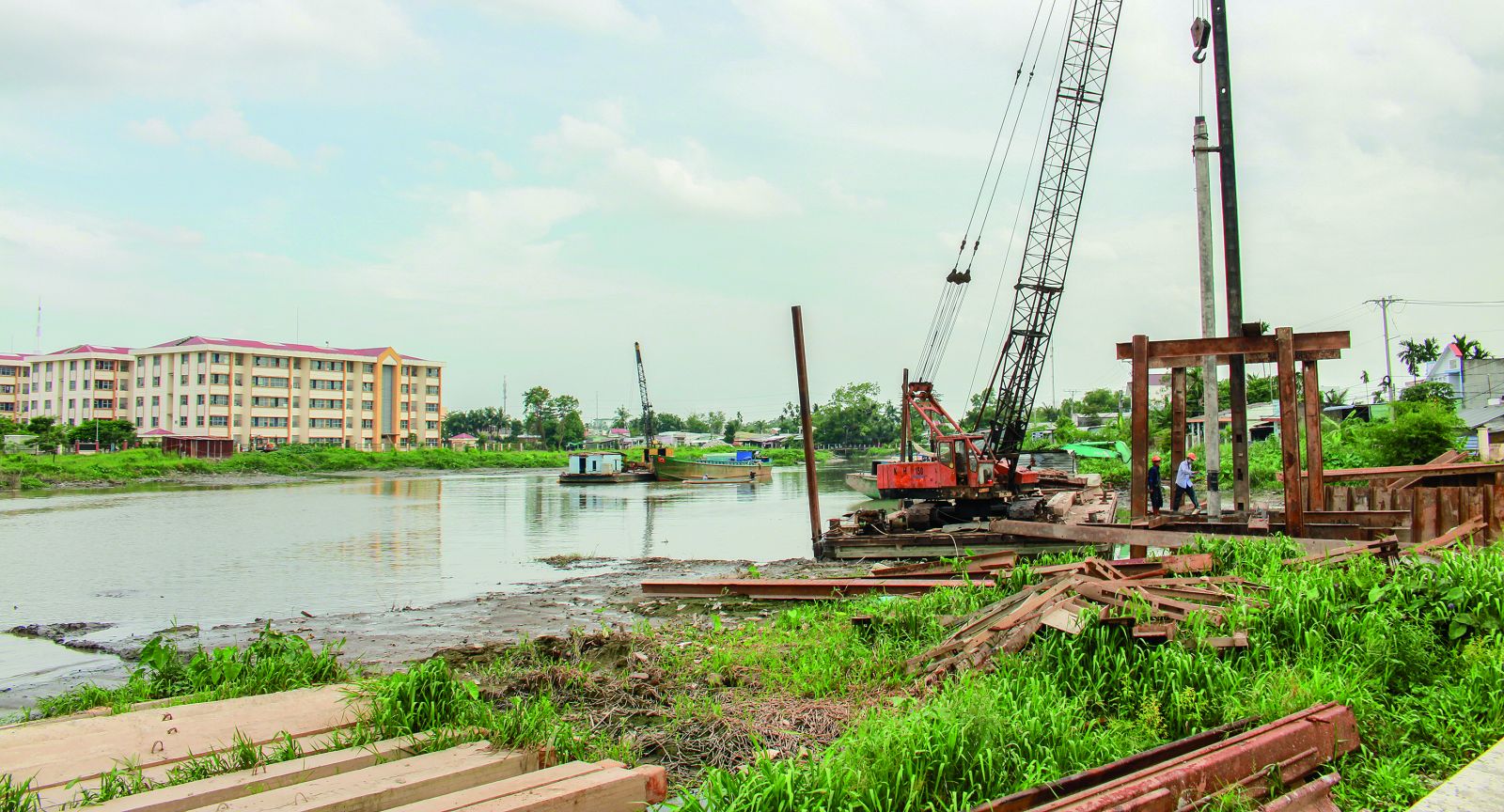 Bun Xang lake, a project of great significance, is slated for completion by the year's end. Photo: Thien Khiem