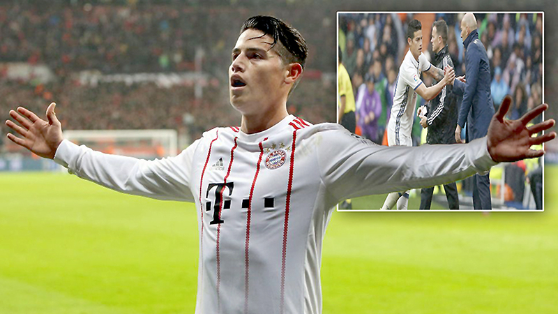 Rời Real Madrid, James Rodriguez “hồi sinh” trong màu áo Bayern Munich. Đồ họa: Q.H   