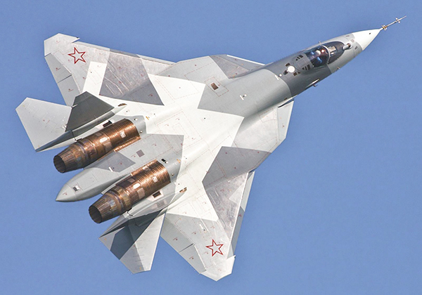 Su-57 được Nga gọi là “sát thủ của F-22”. Ảnh: news.com.au