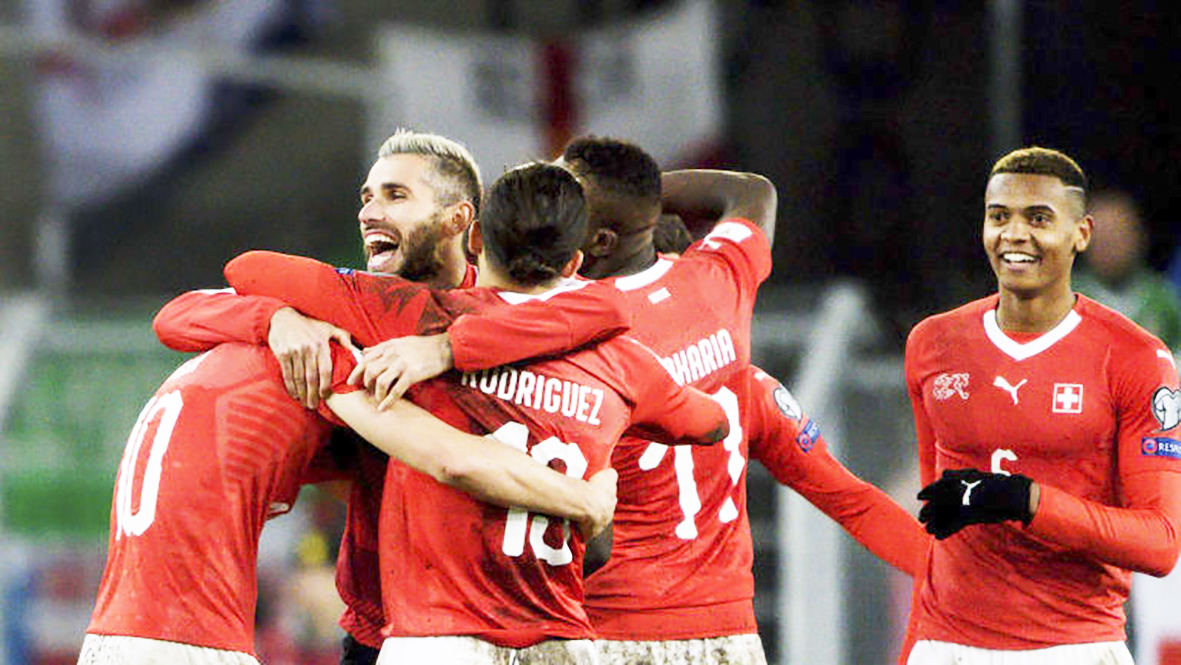 Tuyển Thụy Sĩ hứa hẹn mang đến nhiều bất ngờ cho World Cup 2018 trên đất Nga.