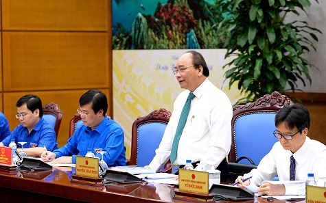 Thủ tướng: Phải tăng cường đối thoại với thanh niên
