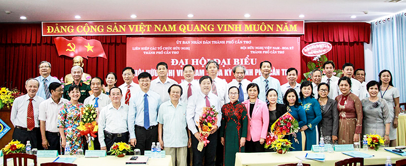 Đại hội đại biểu HHN Việt Nam–Hoa Kỳ thành phố nhiệm kỳ 2018-2023. Ảnh: H.V