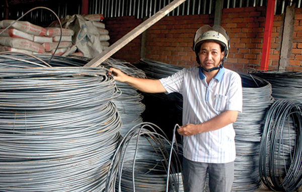 Thép xây dựng tăng giá