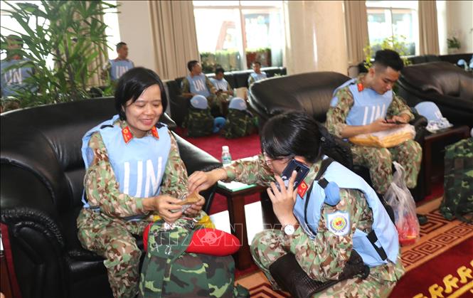 Lực lượng gìn giữ hòa bình Việt Nam xuất quân đợt hai đi Nam Sudan