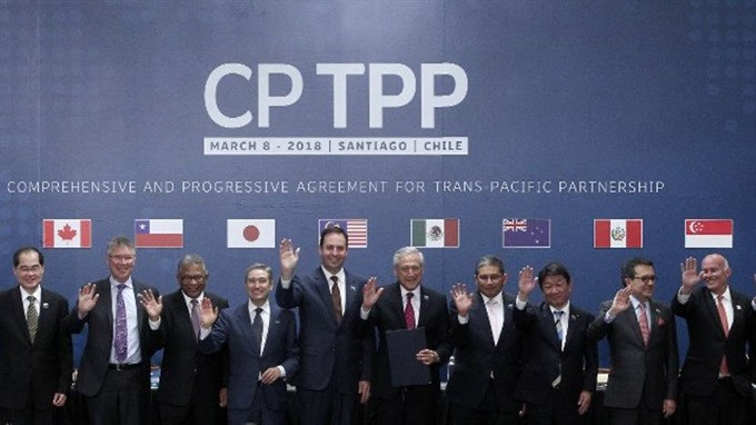 CPTPP to come into force in late 2018