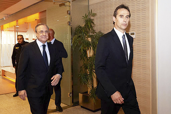 Lopetegui chỉ là “kẻ thế thân” cho Perez