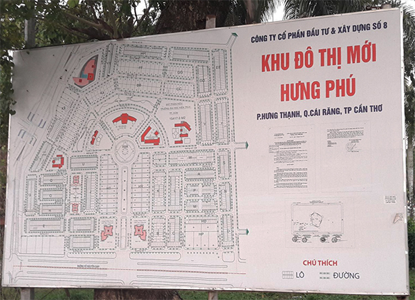 Công bố điều chỉnh quy hoạch Khu đô thị mới Hưng Phú. Ảnh: P.NGUYỄN