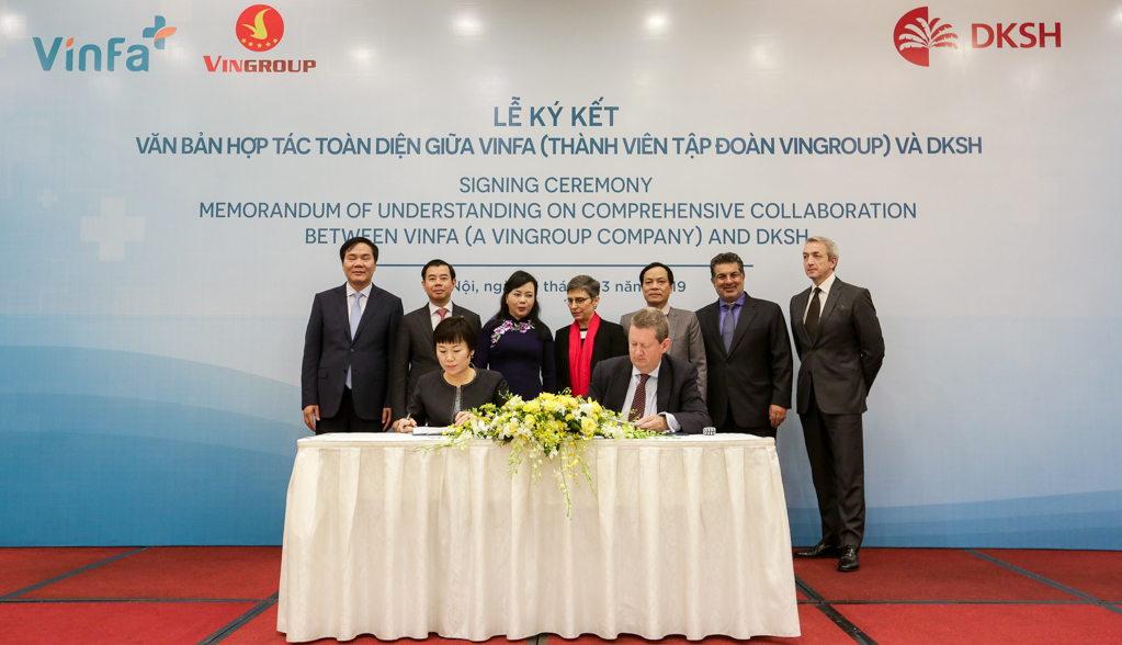Vingroup ký kết hợp tác chiến lược với Tập đoàn DKSH