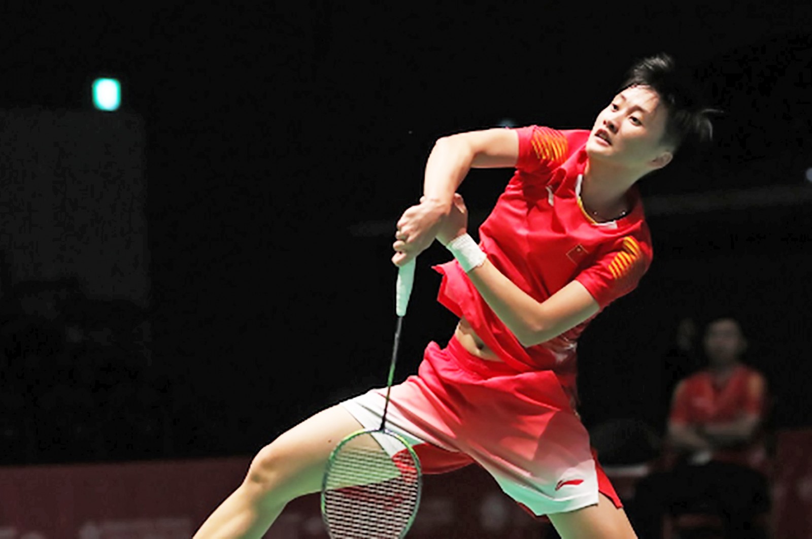 Chen Yufei tại giải Thụy Sĩ mở rộng 2019. Ảnh https://www.bolasport.com