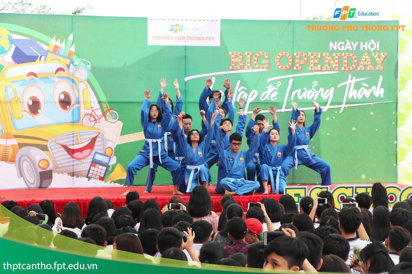 THPT FPT Cần Thơ tổ chức Big Open Day đầu tiên dành cho học sinh THCS tại khu vực Đồng bằng sông Cửu Long