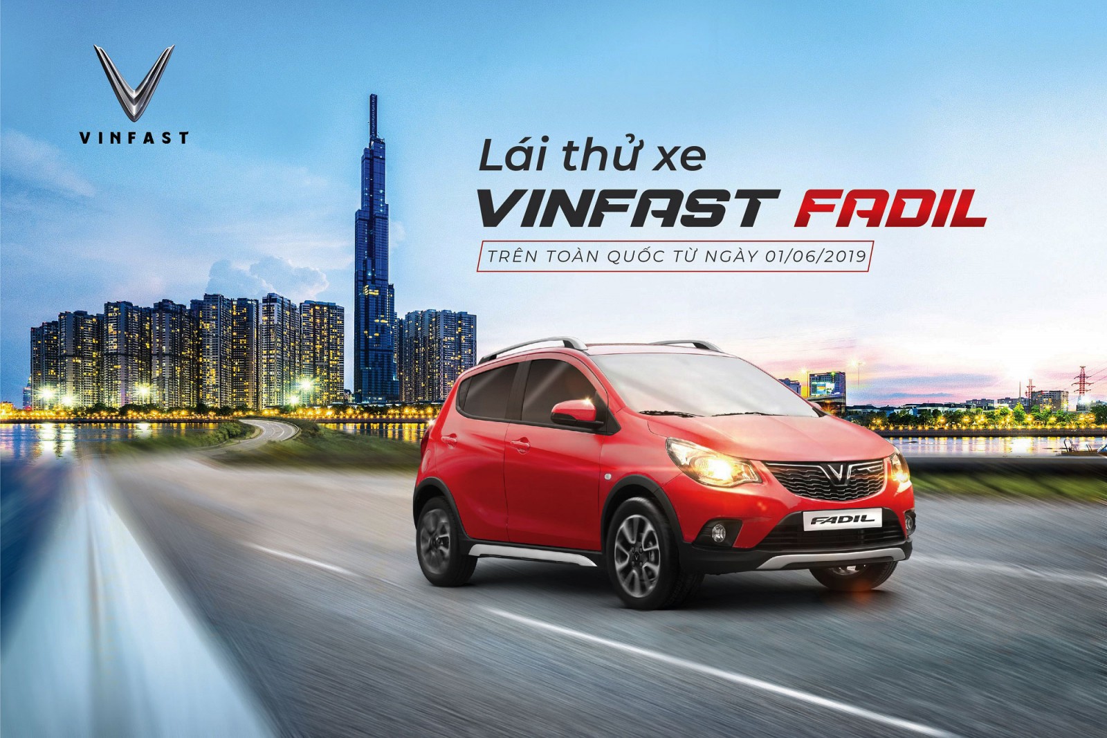 VinFast tổ chức chương trình lái thử xe Fadil trên toàn quốc từ ngày 1/6/2019