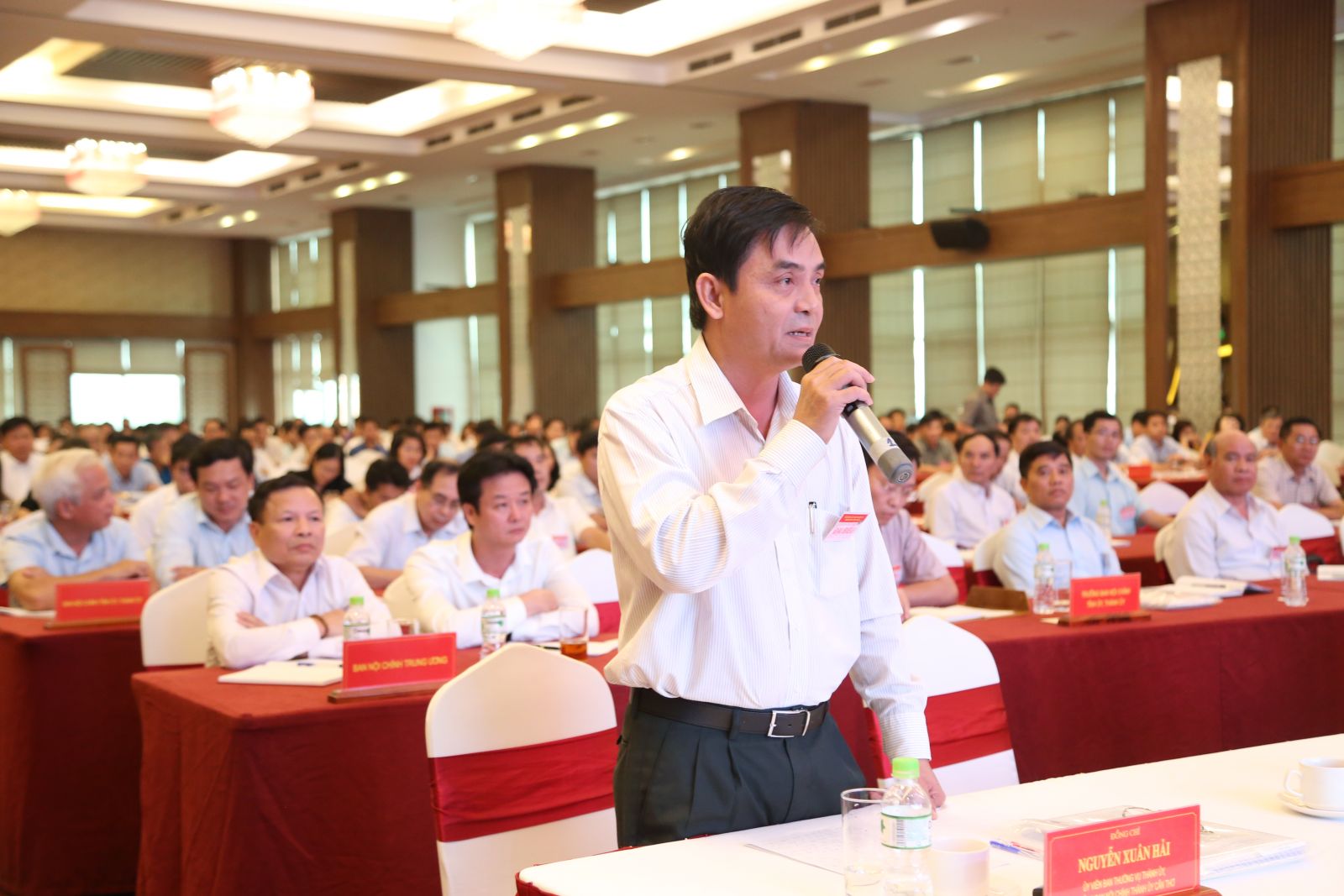 Đại biểu phát biểu tại hội nghị. Ảnh: S.H
