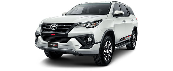 Mẫu xe Toyota Fortuner 2.7 AT 4x2 TRD mới  được lắp ráp trong nước. Ảnh: CTV.