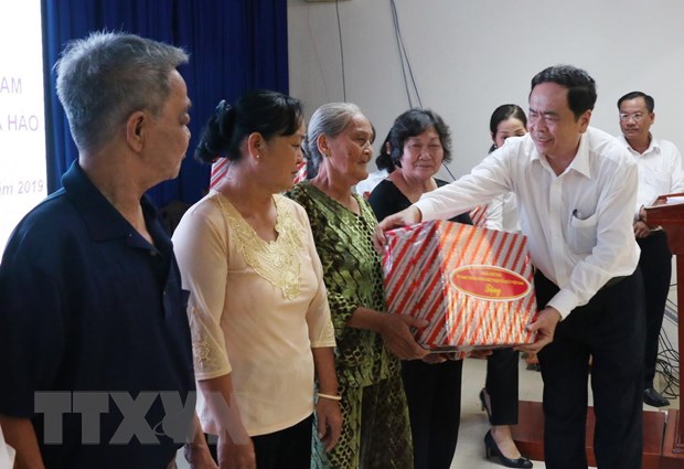 Chủ tịch MTTQ dự Đại lễ kỷ niệm 80 năm Ngày khai đạo Phật giáo Hòa Hảo