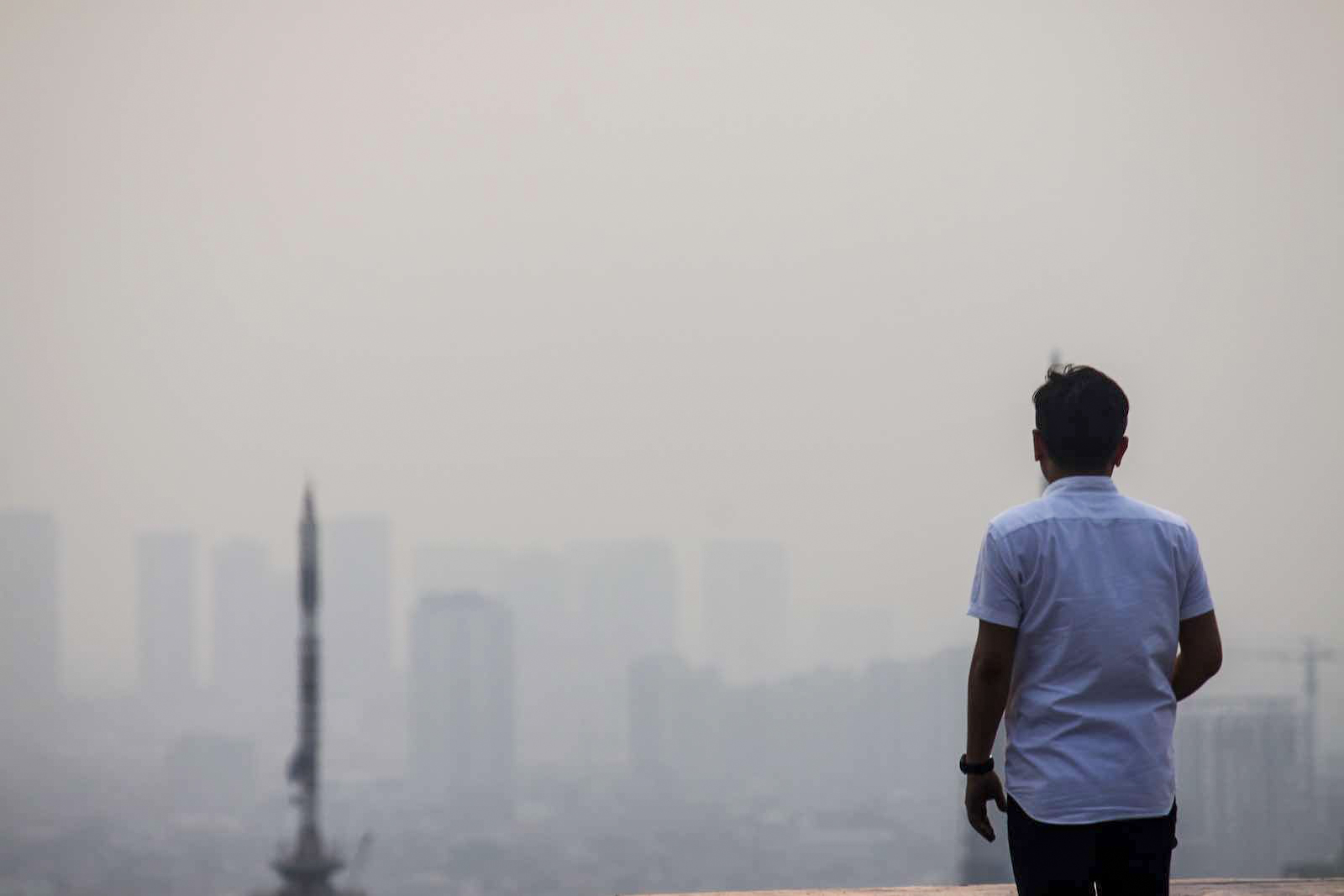 Jakarta chìm trong khói mù. Ảnh: lowyinstitute