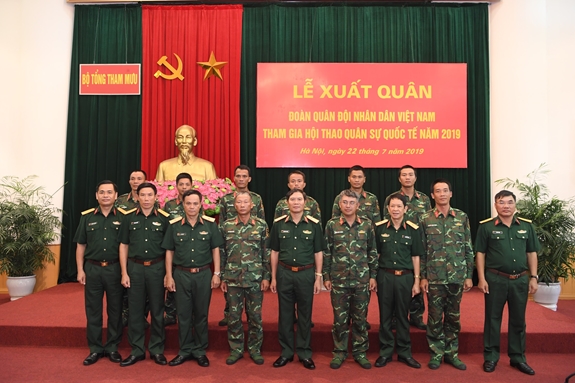 Đoàn Quân đội nhân dân Việt Nam xuất quân tham gia Army Games 2019
