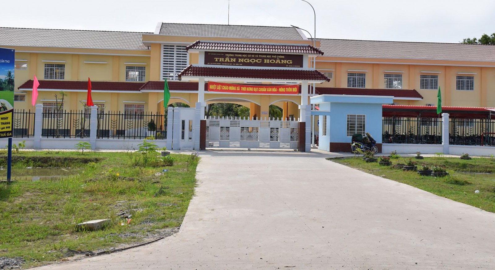 Cờ Đỏ tiến gần huyện nông thôn mới