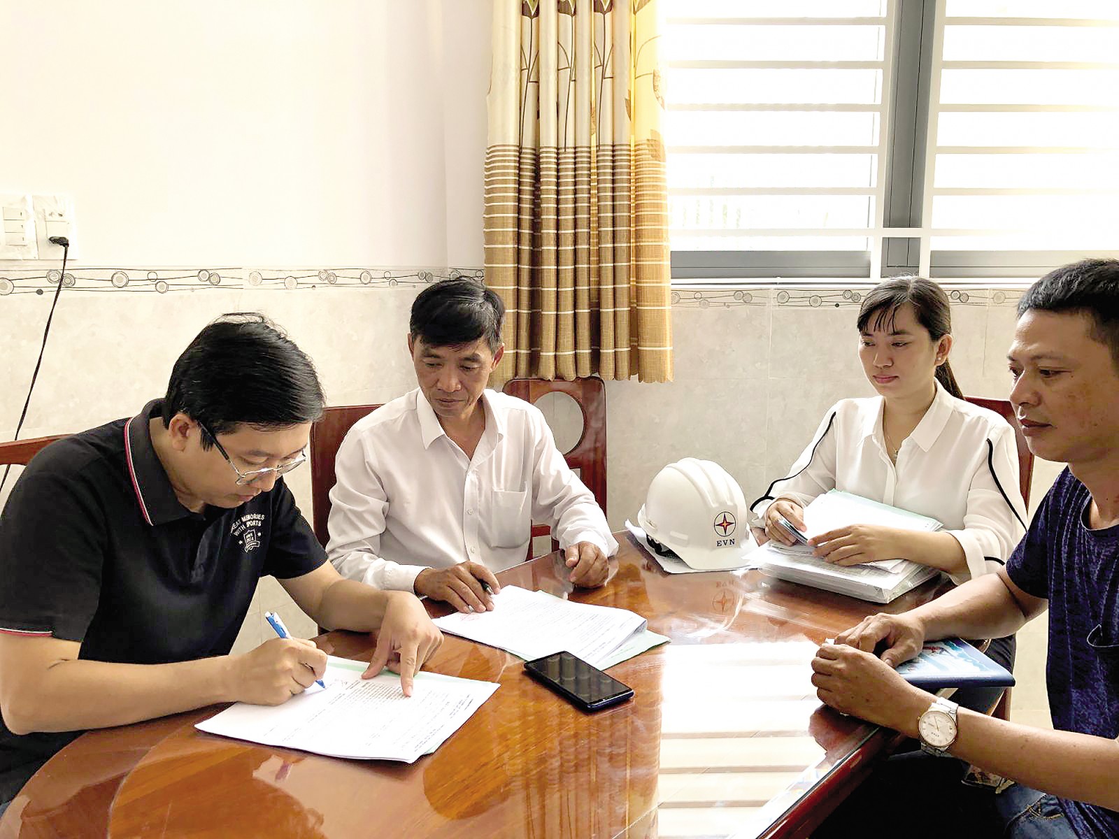 Khu dân cư Diệu Hiền đã được mua điện trực tiếp ngành điện