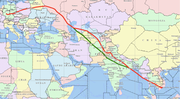 Vietnam Airlines re-routes flights to avoid areas of conflict in Middle East