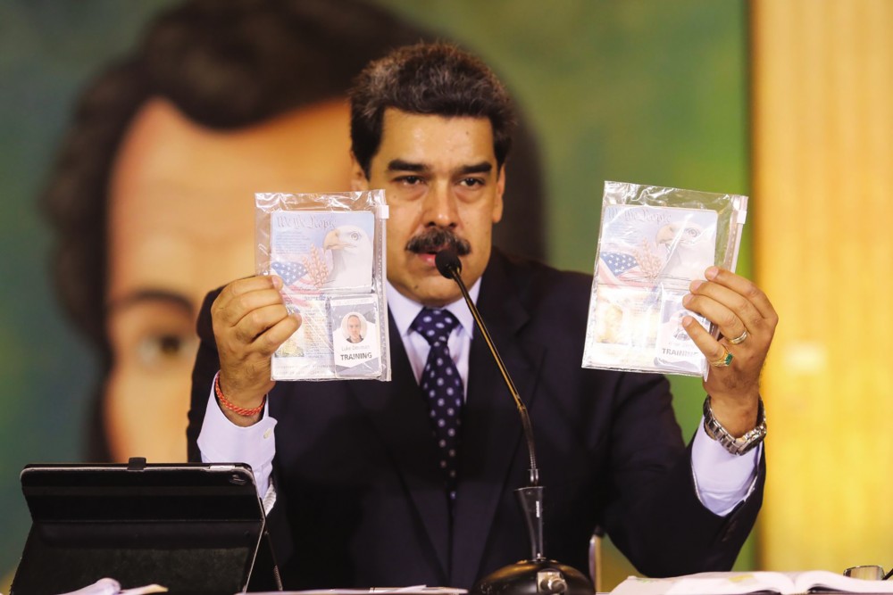 Nghi án bắt cóc Tổng thống Venezuela