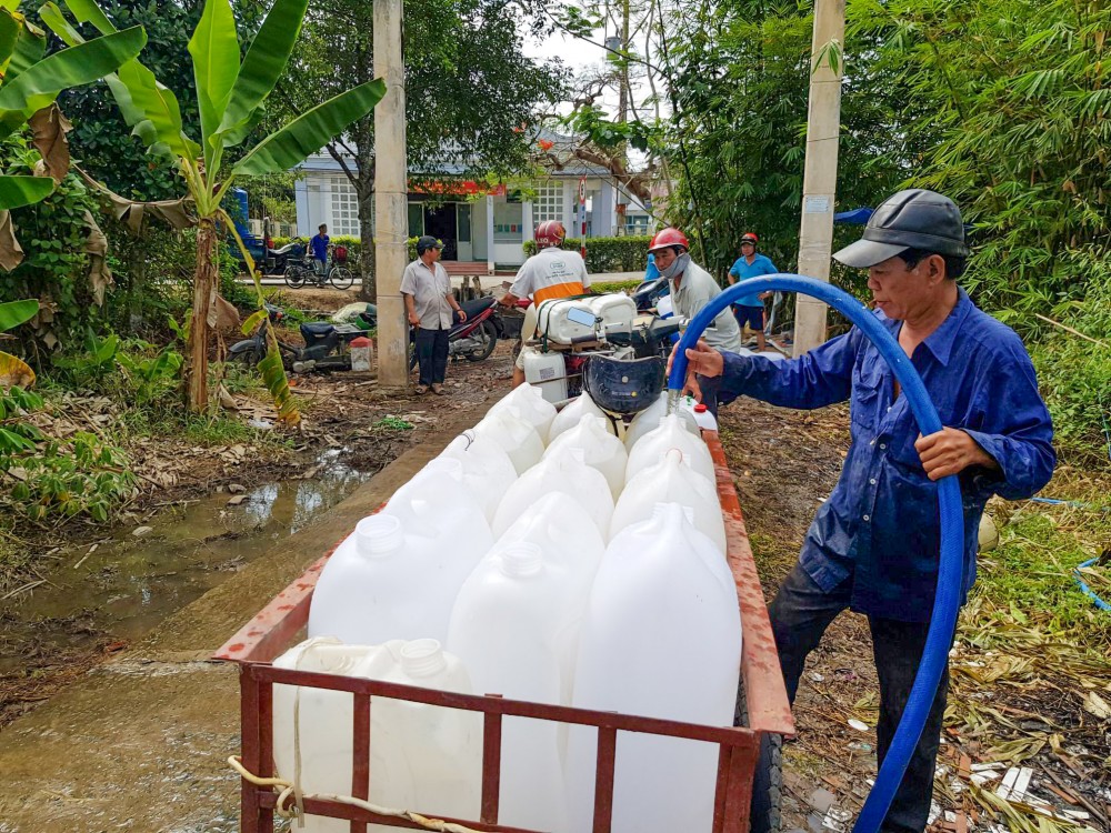“Giữ nước trời và nước mặt
cho vùng ĐBSCL…”