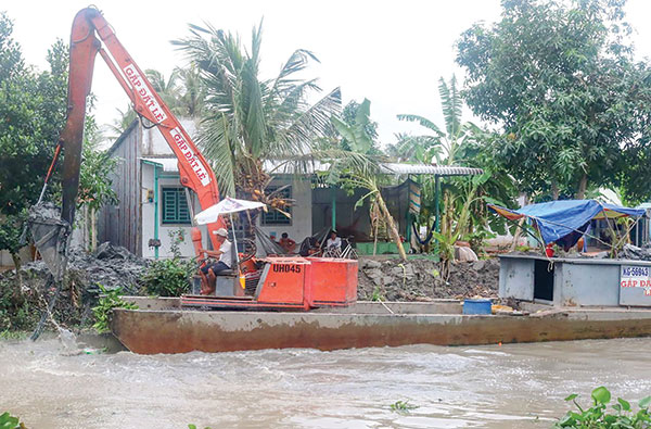 Hạn chế thiệt hại do mưa bão trong thu hoạch lúa