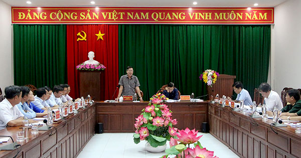 Ðảng bộ quận Cái Răng sẵn sàng tiến hành đại hội