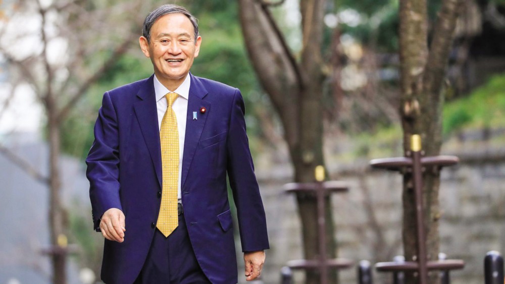 Tân Chủ tịch LDP Yoshihide Suga. Ảnh: Nikkei Asian Review