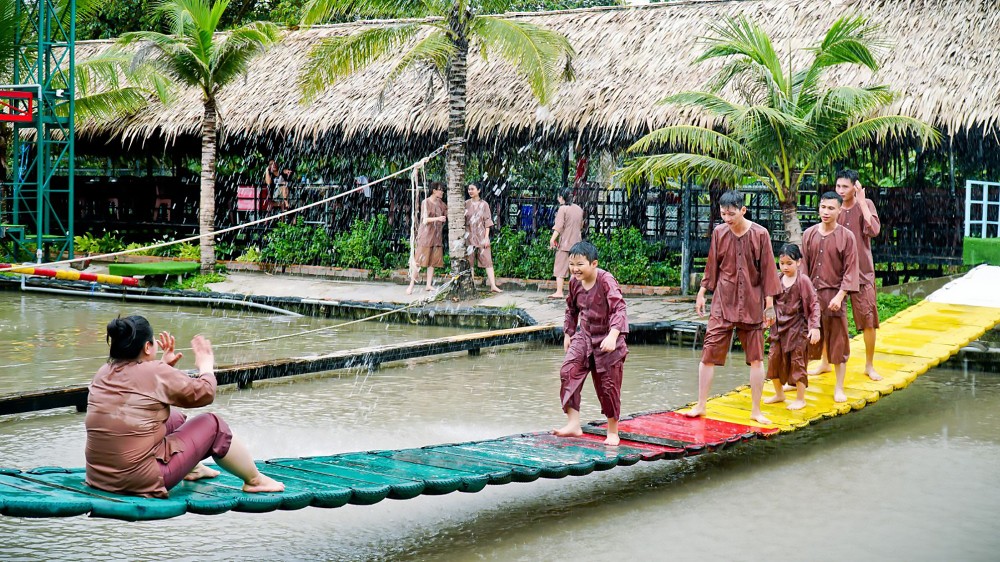 Làng du lịch sinh thái Ông Đề đã “vượt khó” bằng việc sáng tạo ra nhiều sản phẩm du lịch mới.