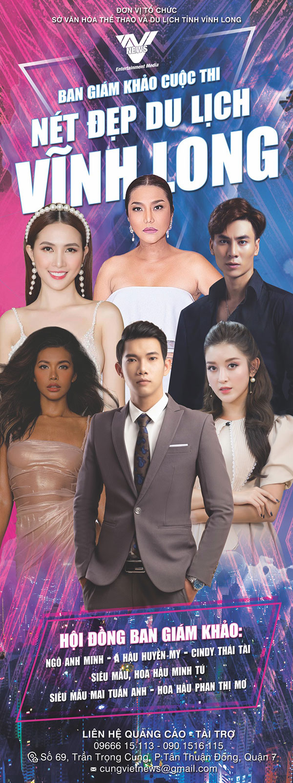Người đẹp Du lịch Vĩnh Long hội ngộ những đôi chân dài đình đám showbiz Việt tại Vĩnh Long
