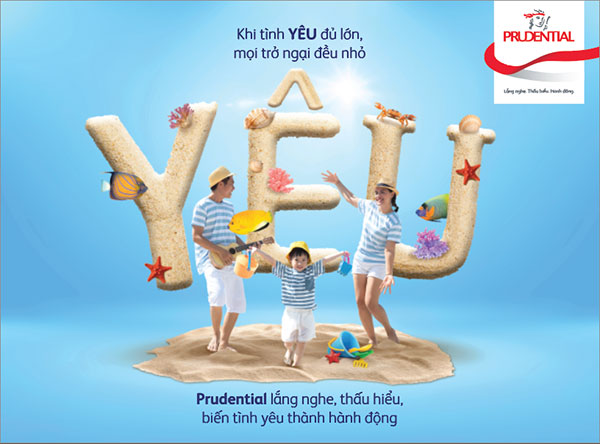 Prudential triển khai chiến dịch “Khi tình yêu đủ lớn” với Chương trình khuyến mại “Trao nhiều vì yêu thương”