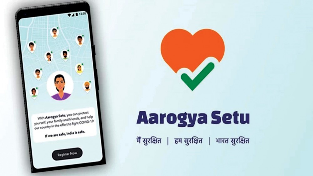 Ứng dụng Aarogya Setu theo dõi liên lạc, thu thập dữ liệu vị trí GPS người dùng của Chính phủ Ấn Độ. Ảnh: Reuters