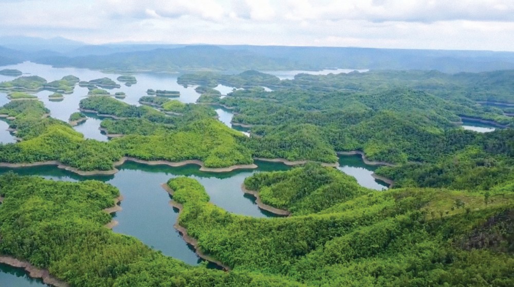 Một góc Tà Đùng. 