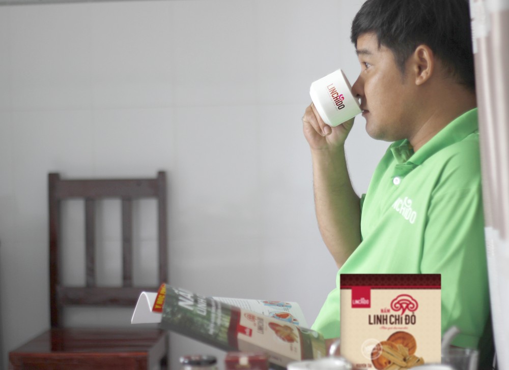 Bí quyết để giải độc gan cải thiện sức khỏe chỉ với một loại trà Dùng nấm Linh Chi thay trà uống hàng ngày.