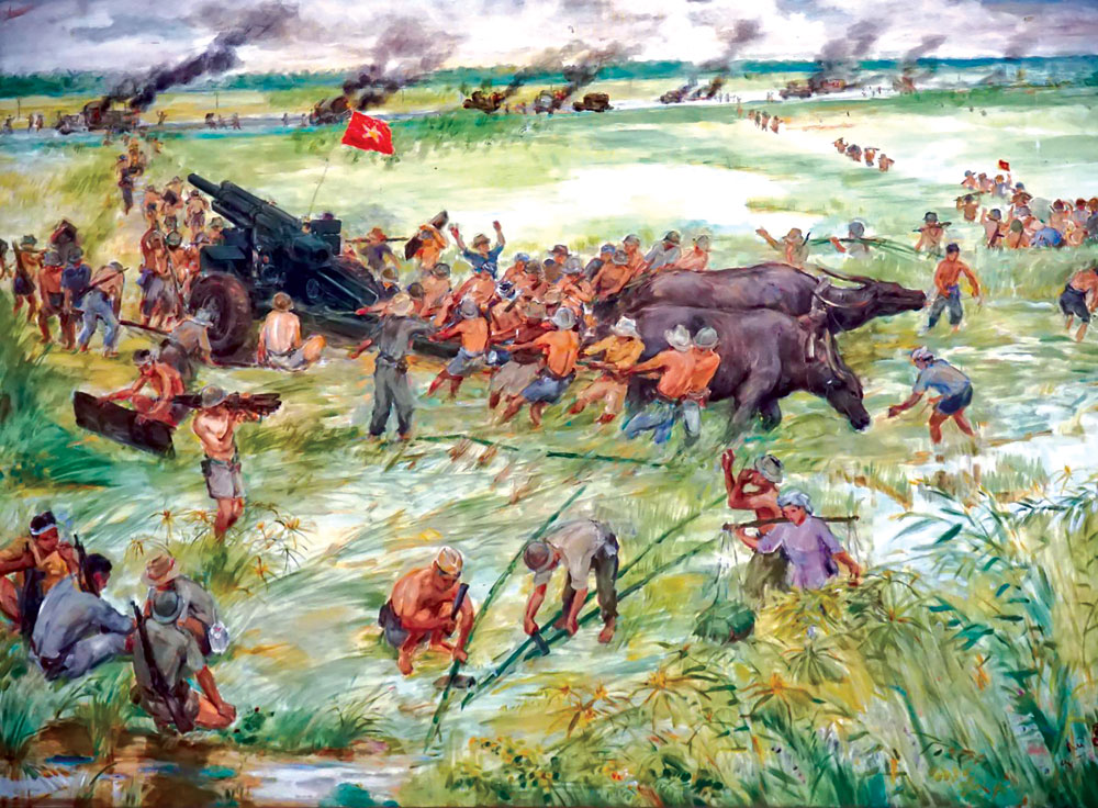 Về Tầm Vu, nghe chuyện “Trâu kéo pháo”