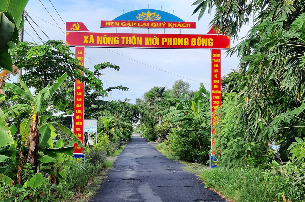 Vĩnh Thuận đã phát huy sức mạnh tổng hợp trong xây dựng nông thôn mới.