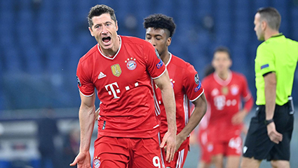Khách “bắt nạt” chủ Bayern Munich đang là ứng viên số một cho chức vô địch Champions League. Ảnh: Eurosport