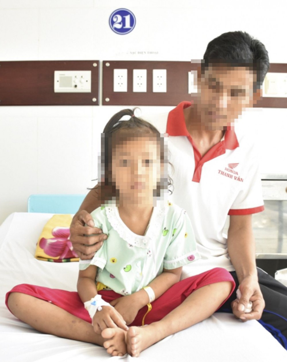 Sức khỏe của bé gái L.T.B.T đã ổn định.