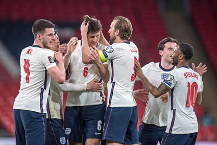 Tam Sư rửa hận đội á quân World Cup? Các cầu thủ Anh đang tràn trề hy vọng quật ngã Croatia tại giải đấu lớn như EURO. Ảnh: getty