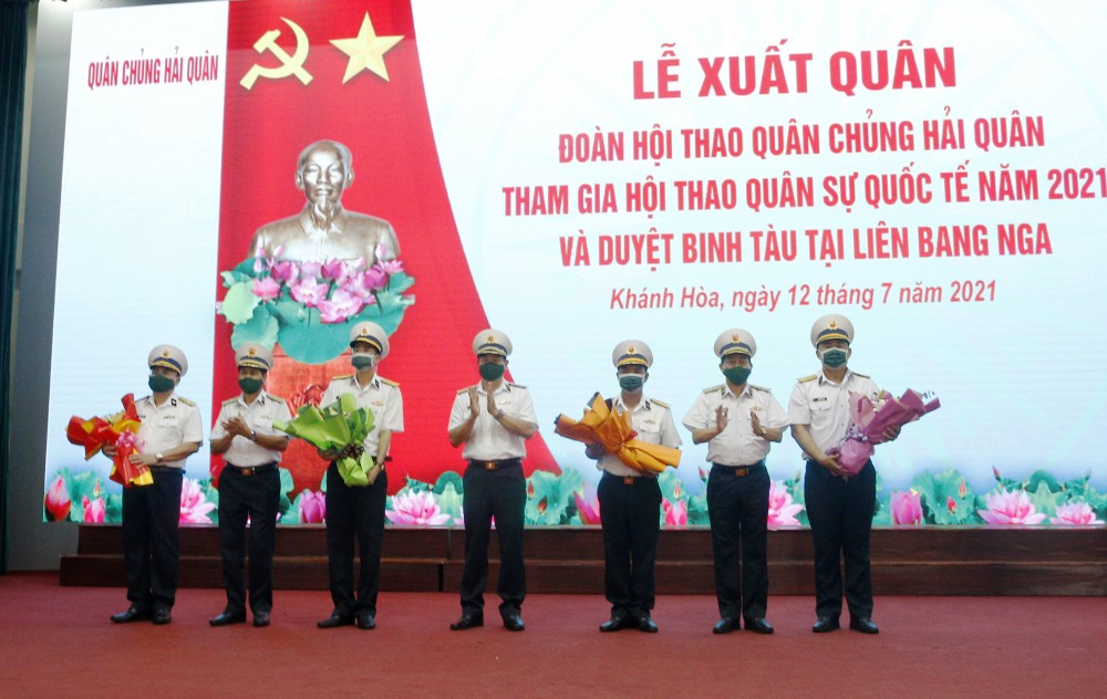 Lễ xuất quân tham gia Army Games 2021