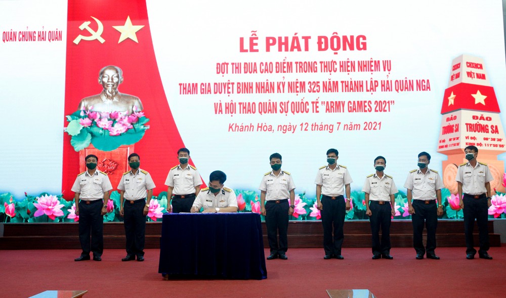Lễ xuất quân tham gia Army Games 2021