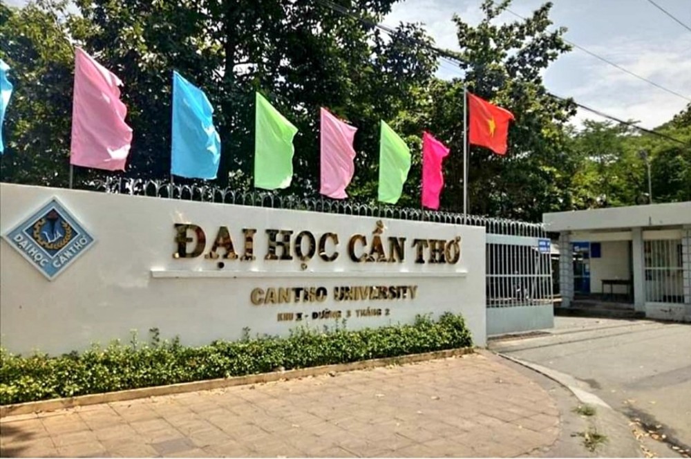 Khu A, Trường Đại học Cần Thơ. Ảnh: B.NG