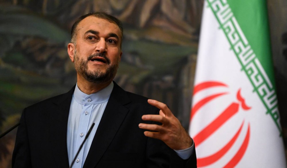 Ngoại trưởng Iran Amirabdollahian. Ảnh: EPA