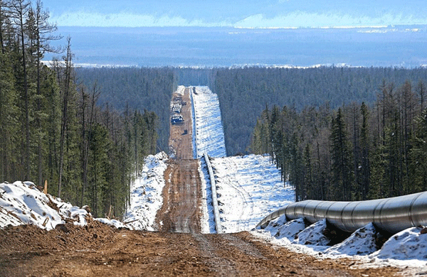 Nga đẩy nhanh liên kết năng lượng với châu Á