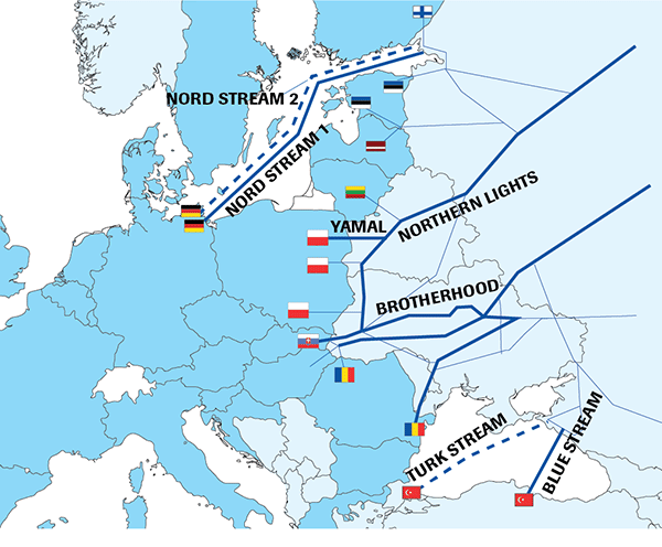 Đường ống khí đốt Nga Châu Âu: Đường ống khí đốt Nga Châu Âu là một trong những dự án liên kết năng lượng hàng đầu thế giới. Đây là cầu nối kinh tế và xã hội giữa các quốc gia, giúp đảm bảo cung cấp năng lượng cho các nước Châu Âu một cách ổn định và an toàn.